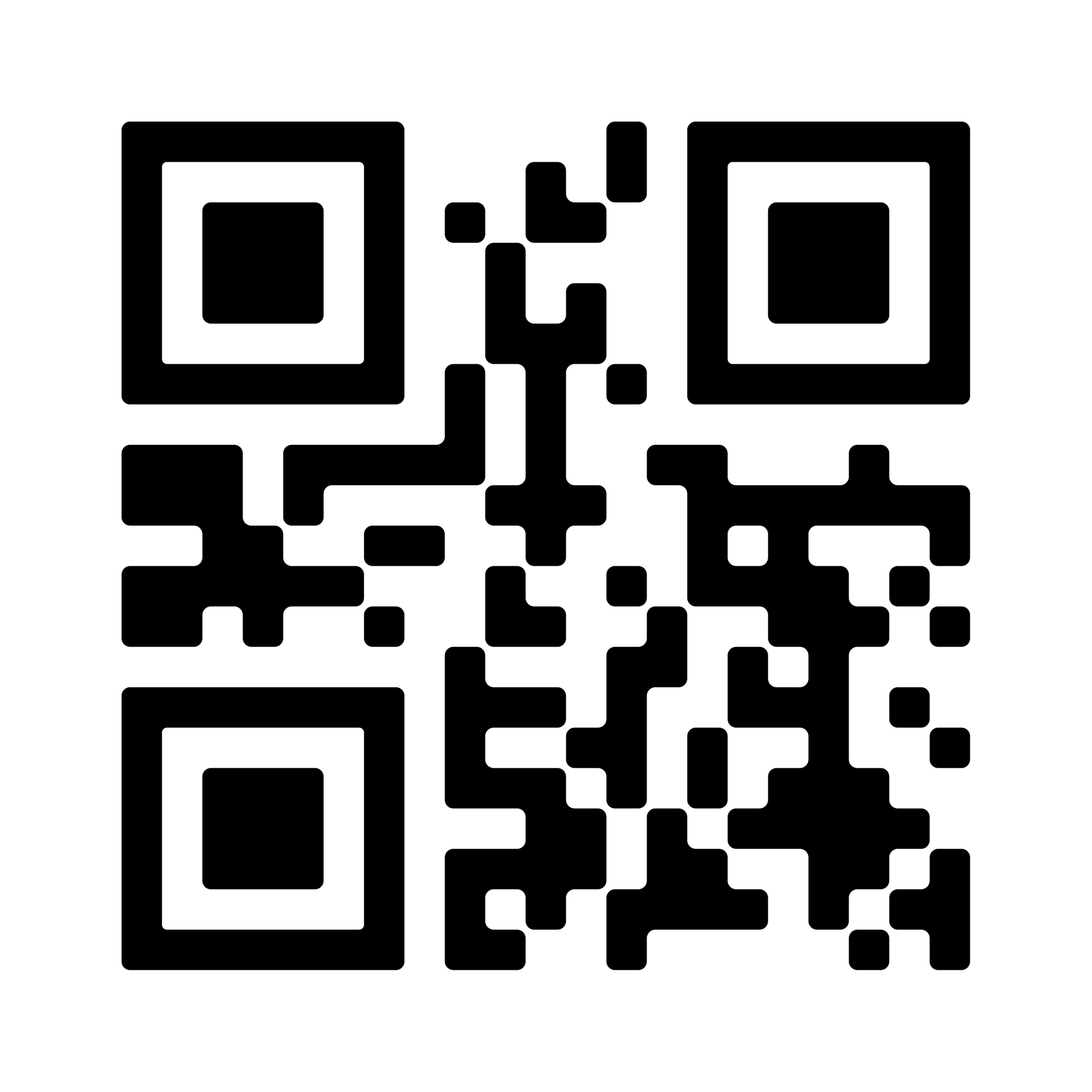 QR Code to scan to create a text message to LiveWellRWB